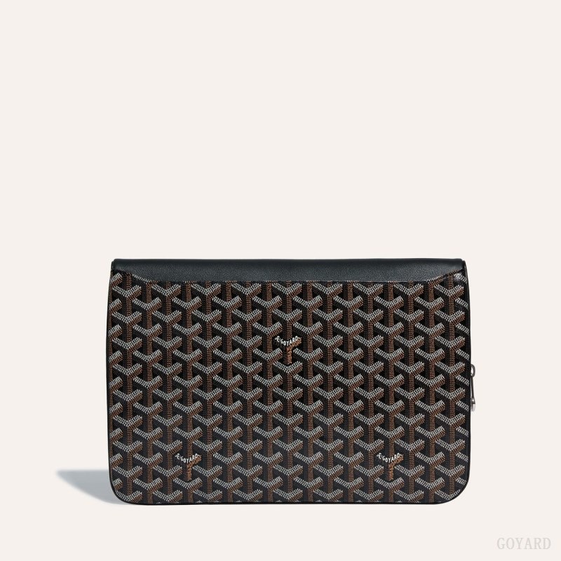 Goyard Sainte-Marie GM Clutch Mustat | SOMG4563