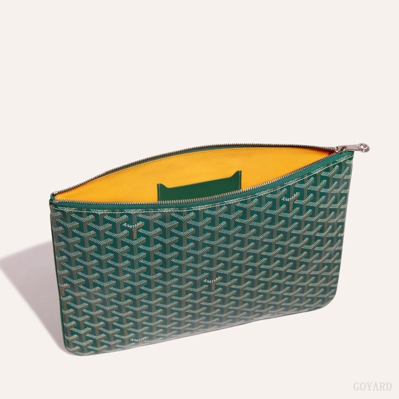 Goyard Sénat MGM Pouch Vihreä | OYFG9084