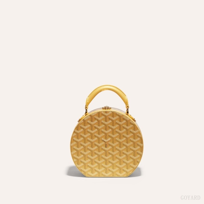 Goyard THE ALTO HATBOX TRUNK BAG Kultaiset | DPMS8542