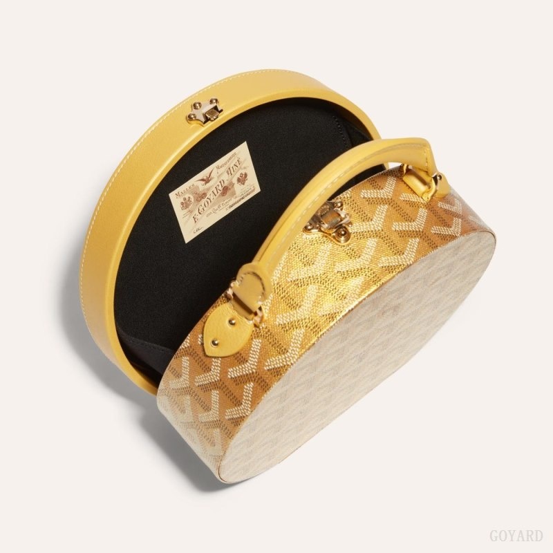 Goyard THE ALTO HATBOX TRUNK BAG Kultaiset | DPMS8542