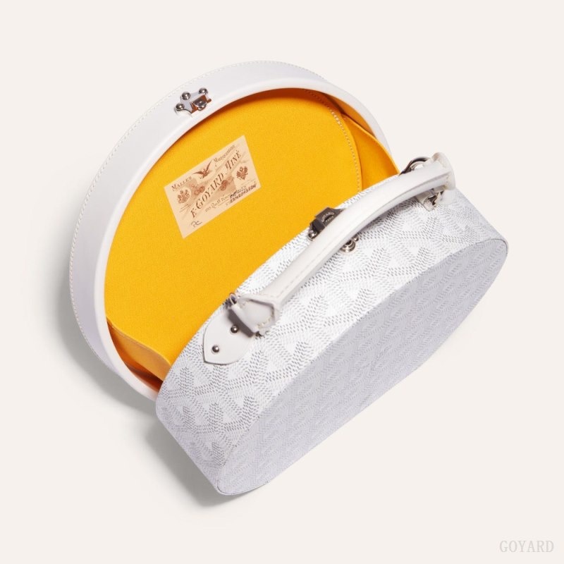 Goyard THE ALTO HATBOX TRUNK BAG Valkoinen | EIOA1964