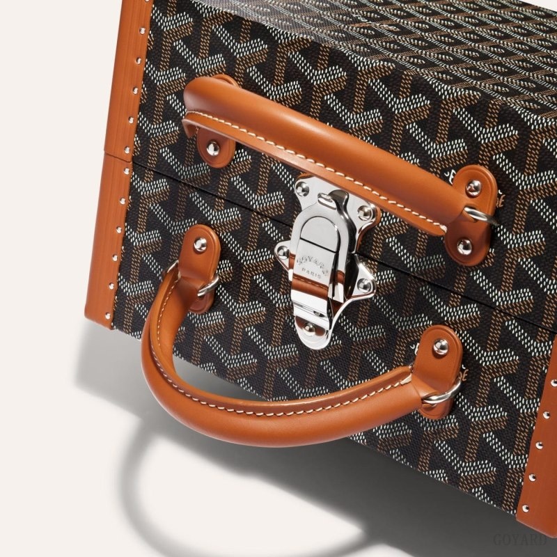 Goyard TRAVEL BOWL Mustat Ruskea | CLOS4622