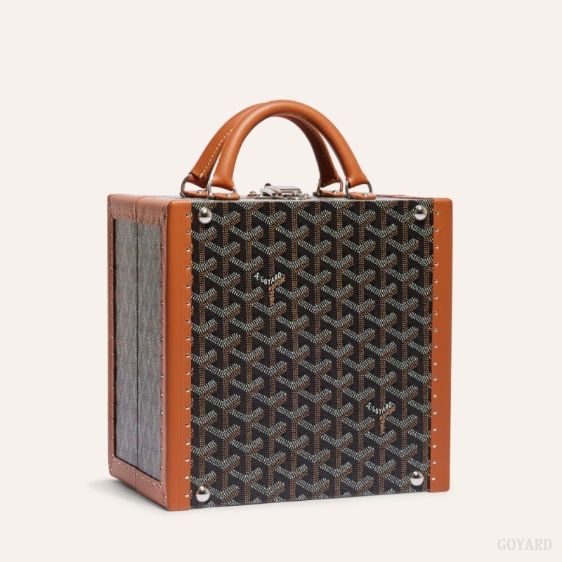 Goyard TRAVEL BOWL Mustat Ruskea | CLOS4622