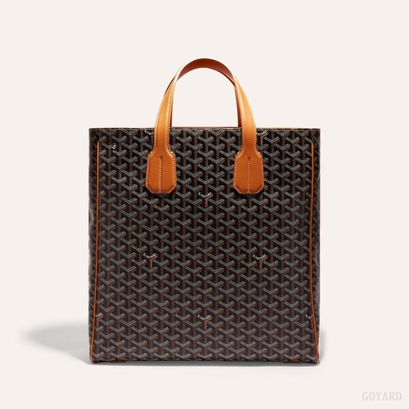 Goyard VOLTAIRE BAG Mustat Ruskea | BJCJ9253