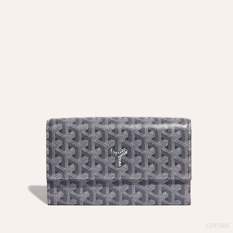 Goyard Varenne Continental Wallet Harmaat | OAOL9557