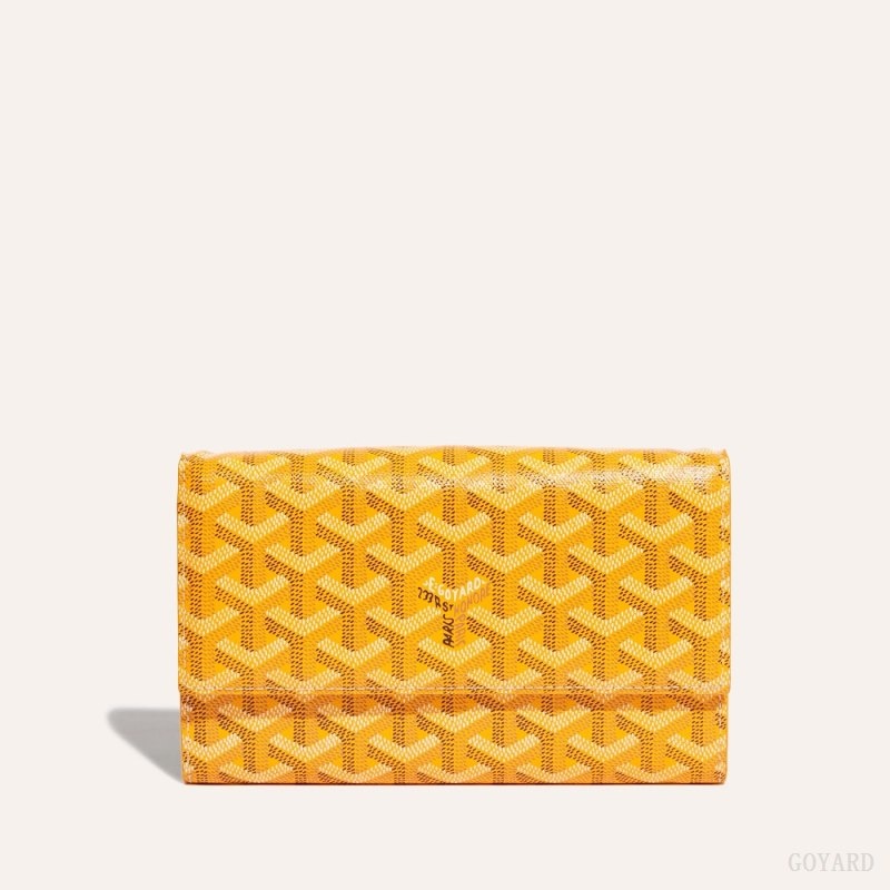 Goyard Varenne Continental Wallet Keltainen | NXYM6253