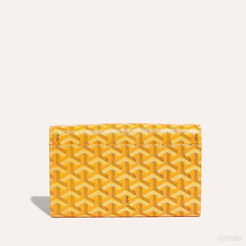 Goyard Varenne Continental Wallet Keltainen | NXYM6253