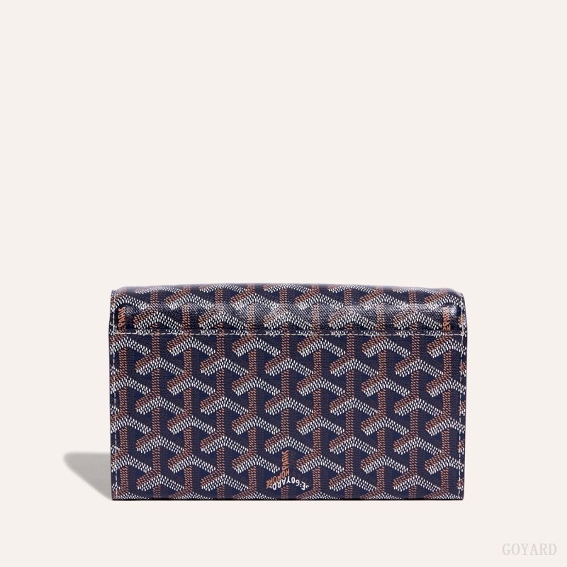 Goyard Varenne Continental Wallet Laivastonsininen Sininen | ZGTT6273