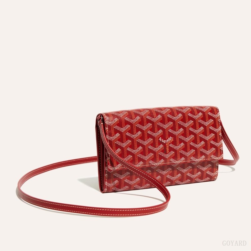 Goyard Varenne Continental Wallet Punainen | YQLF6443