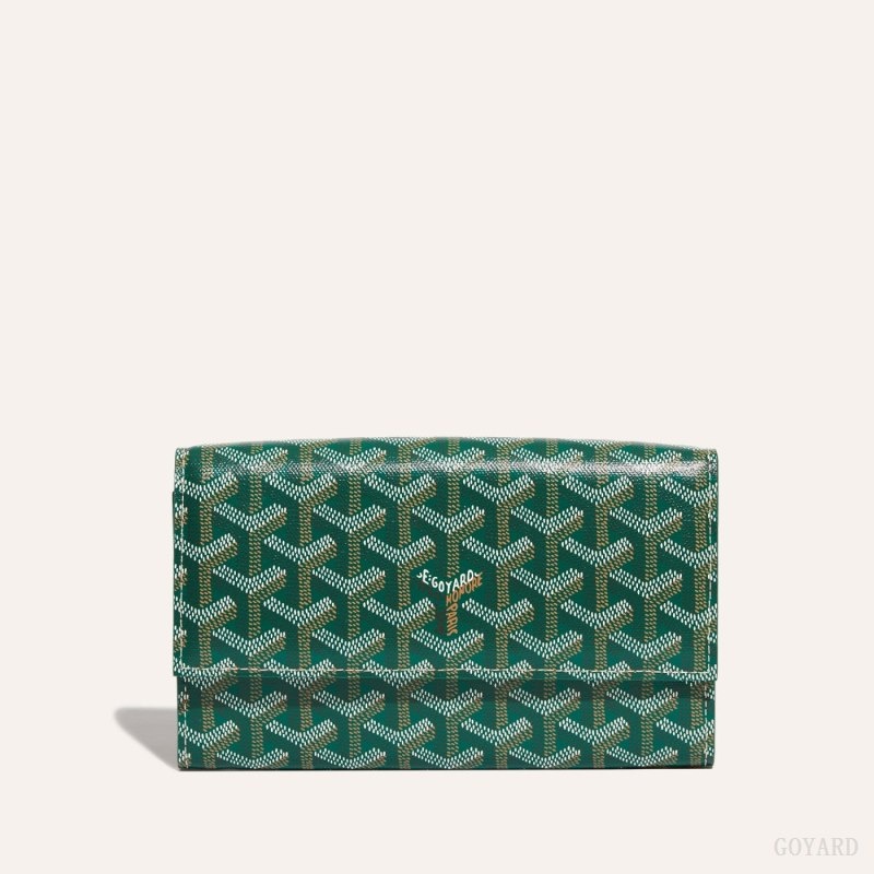 Goyard Varenne Continental Wallet Vihreä | RUUV8949