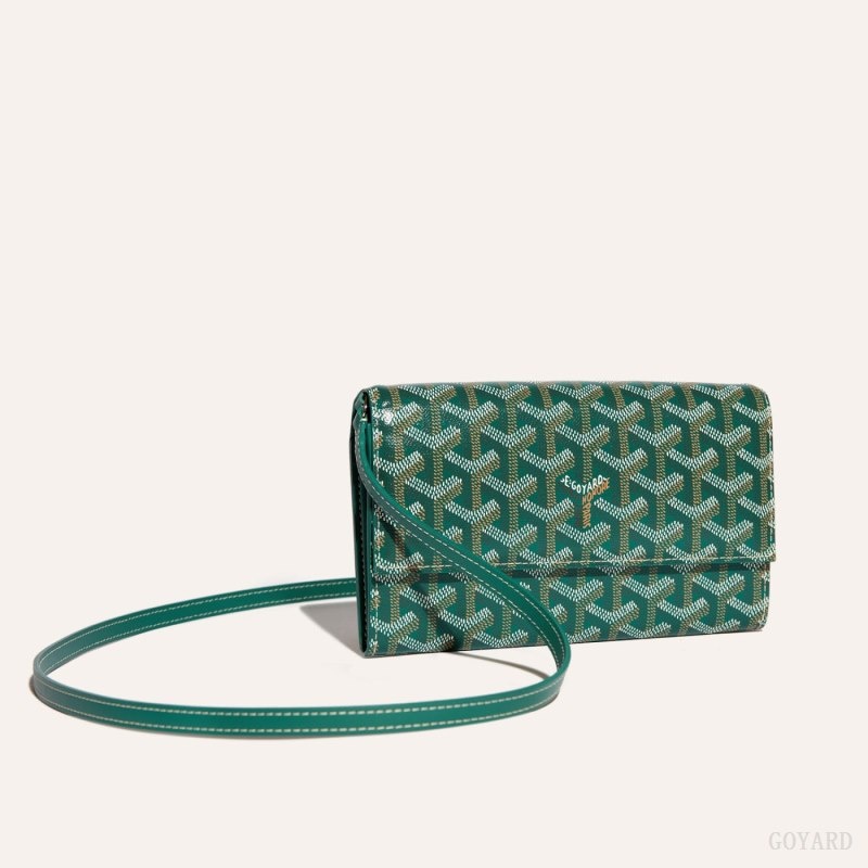 Goyard Varenne Continental Wallet Vihreä | RUUV8949