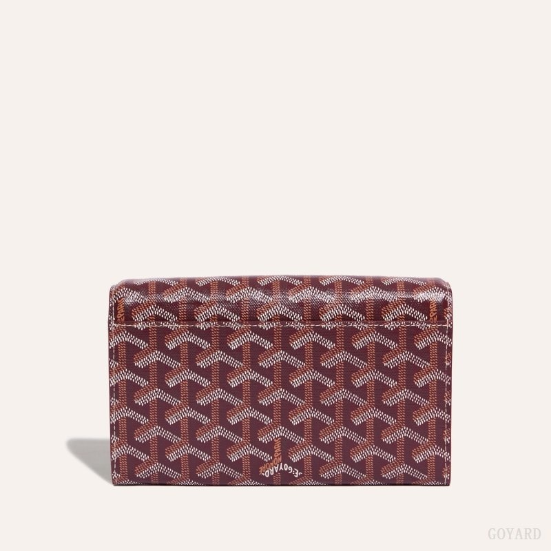 Goyard Varenne Continental Wallet Viininpunainen | OEUR6169