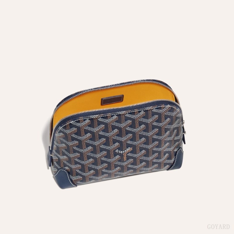 Goyard Vendôme Cosmetic Pouch Laivastonsininen Sininen | TRIA6479