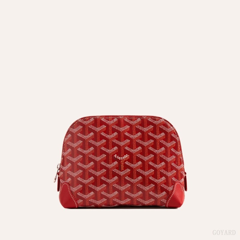 Goyard Vendôme Cosmetic Pouch Punainen | QQBK4231