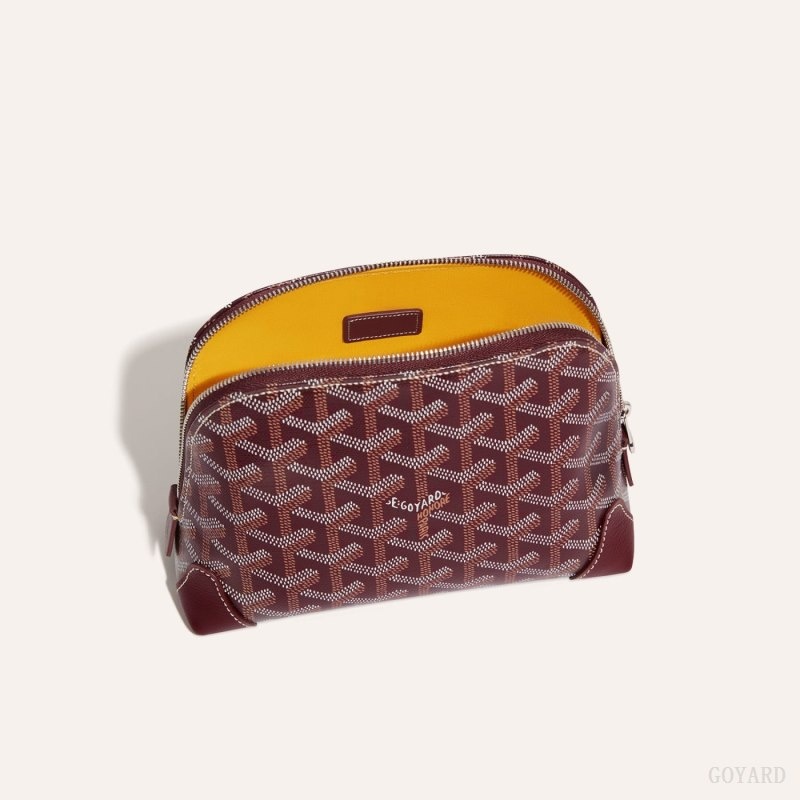 Goyard Vendôme Cosmetic Pouch Viininpunainen | JMHR3828