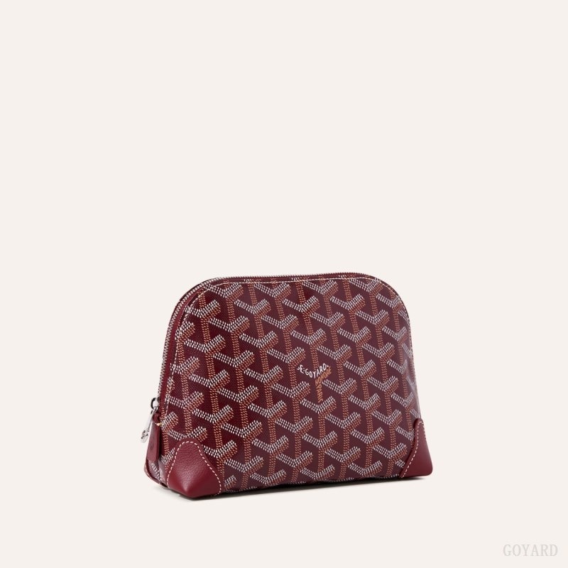 Goyard Vendôme Cosmetic Pouch Viininpunainen | JMHR3828