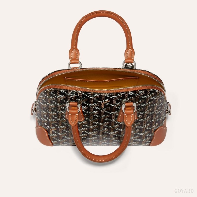 Goyard Vendôme Mini Bag Mustat Ruskea | NUBH5659