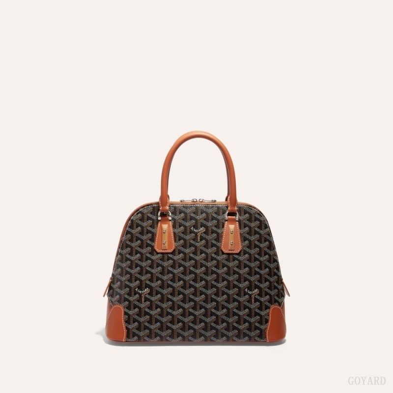 Goyard Vendôme PM Bag Mustat Ruskea | VJCW6752