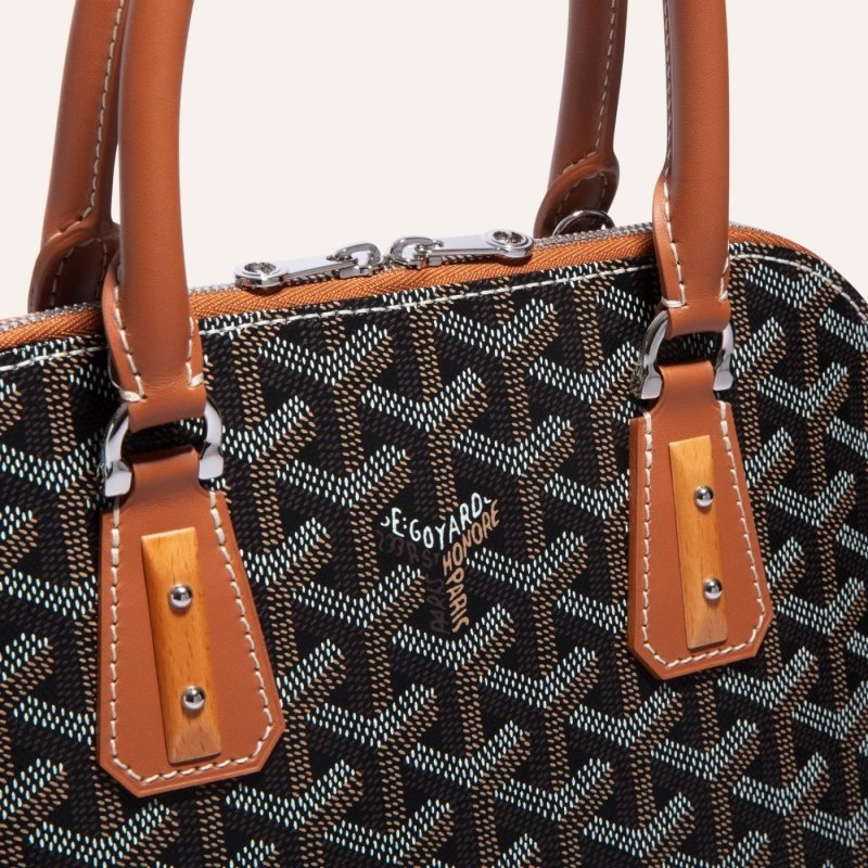 Goyard Vendôme PM Bag Mustat Ruskea | VJCW6752