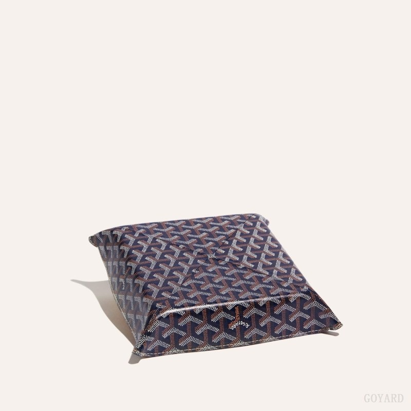 Goyard Vide Poche Fourre-Tout Laivastonsininen Sininen | XTOS2861