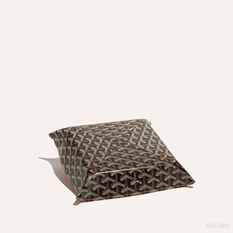 Goyard Vide Poche Fourre-Tout Mustat Ruskea | CHHI2086