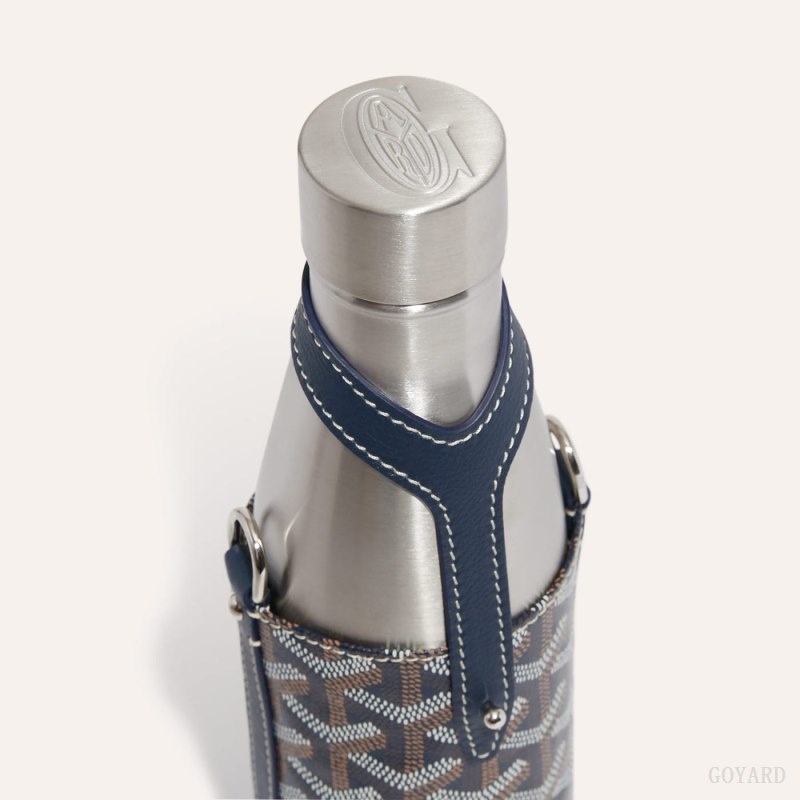 Goyard Yonne MM Case & Flask Laivastonsininen Sininen | YBAO0246