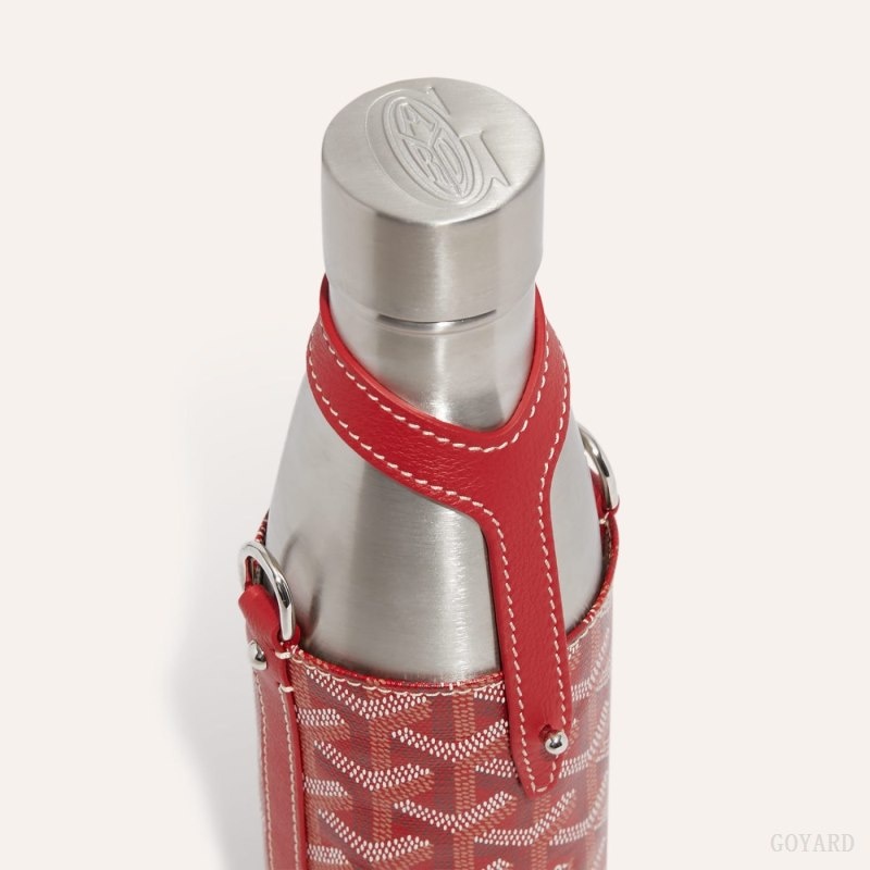 Goyard Yonne MM Case & Flask Punainen | PHFH0112