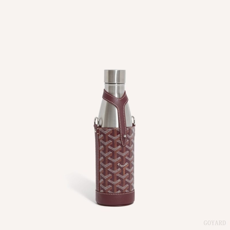 Goyard Yonne MM Case & Flask Viininpunainen | GHSP7661