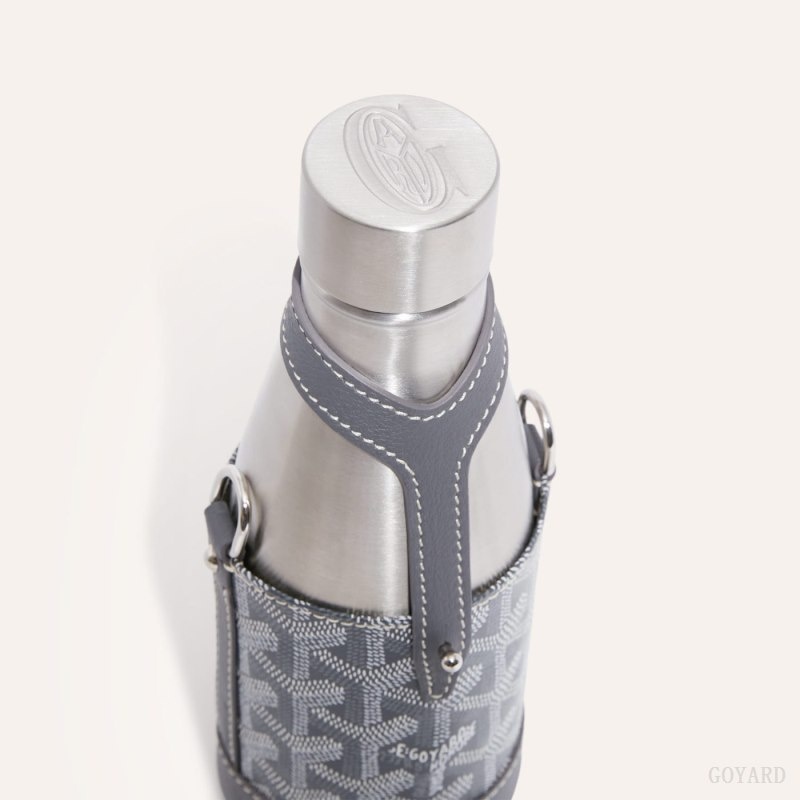 Goyard Yonne PM Case & Flask Harmaat | LEDG5015