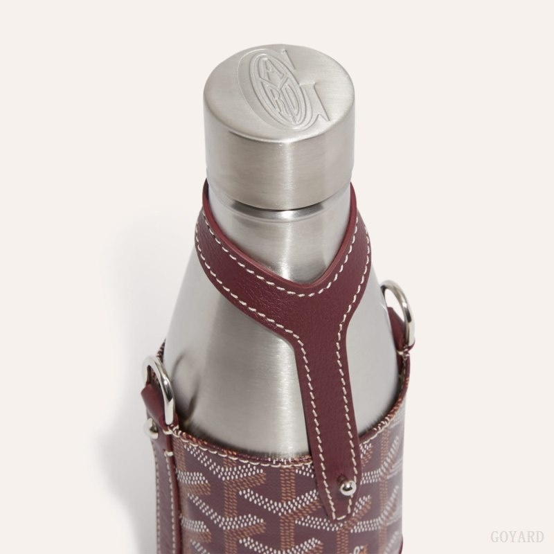 Goyard Yonne PM Case & Flask Viininpunainen | UIDF0192